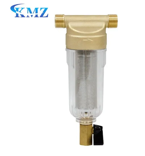 家全体の家庭用浄水器システム堆積物自動逆洗真鍮水プレフィルター/プレフィルター地下水処理