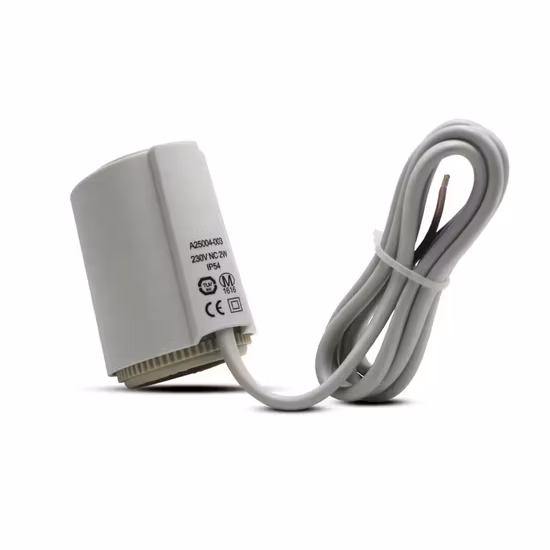 熱電駆動モーター 220 24V 電動サーマルアクチュエーター通常閉オープン床暖房用マニホールドラジエーター